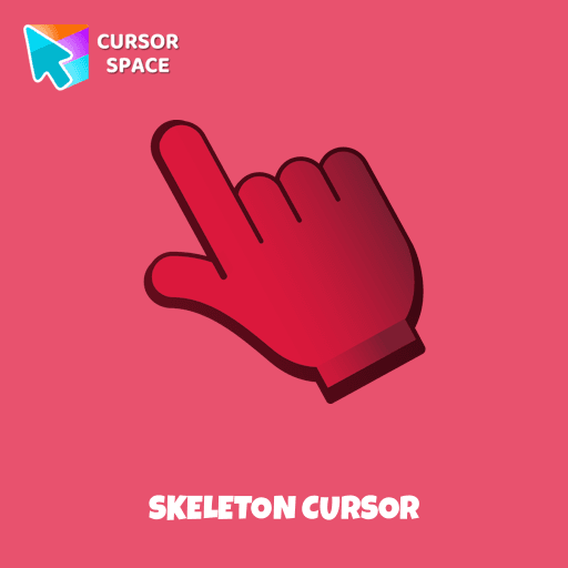 Skeleton cursor pointer cursor